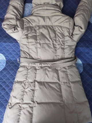 Abrigo de plumas Geox beige talla S