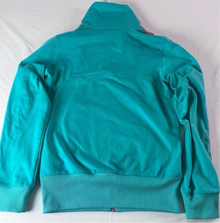 Chaqueta de chándal Adidas turquesa