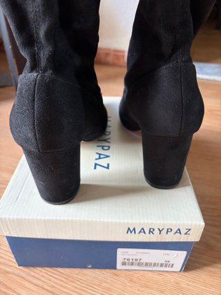 Botines MARYPAZ ante negro talla 39