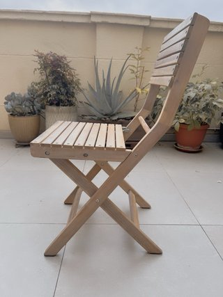 Pack 4 Sillas de Teca para Exterior