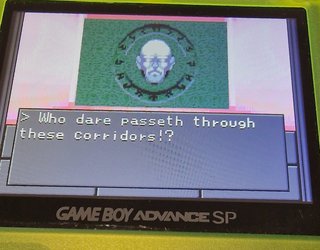 Shin Megami Tensei Game Boy Advance en inglés