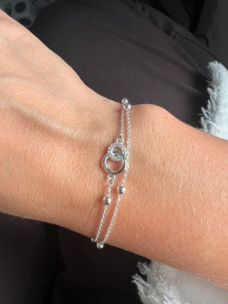 Pulsera Plata Infinito