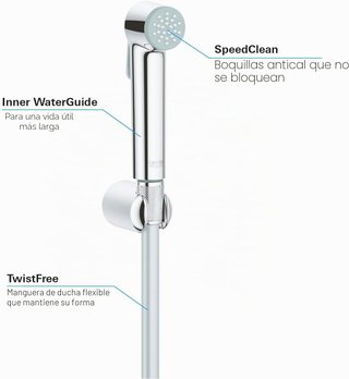 GROHE Vitalio, set de bidé para inodoro