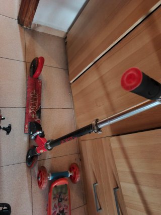 Pack patinete niño BTWIN Bicicleta rayo McQue