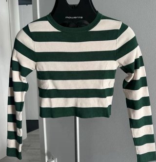 Jersey de punto fino a rayas