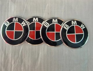 Logos BMW Adhesivos 60 mm. (Set de 4)