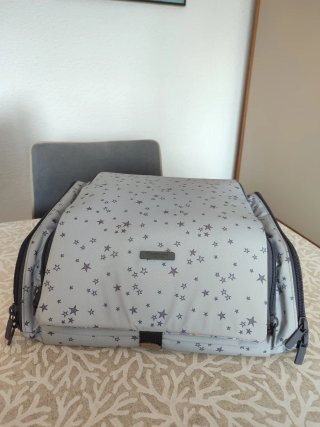 Trona portátil Cotton Juice estrellas