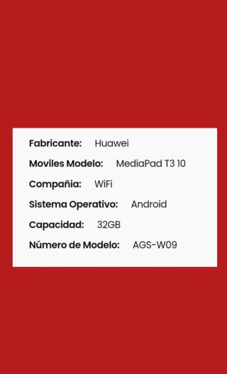 Tablet Huawei con Teclado y Funda