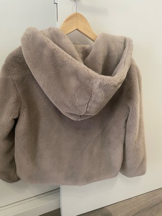 Abrigo de pelo Tintoretto beige