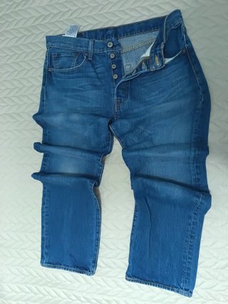 Pantalón vaquero Levi's azul clásico – Corte recto