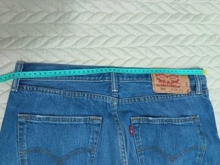 Pantalón vaquero Levi's azul clásico – Corte recto