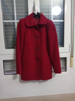 Cappotto Rosso Festa Taglia M