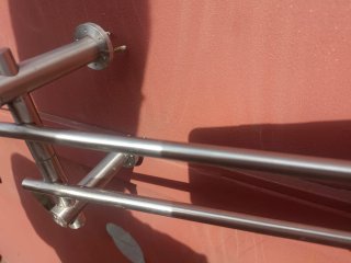 Toallero Inox Doble Barra