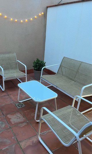 Mesa y sillones jardín Sweeek