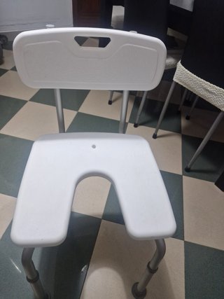 Silla minusválido para ducha