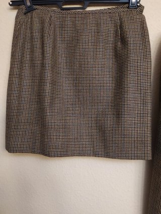 Conjunto falda y chaqueta Milano pata de gallo
