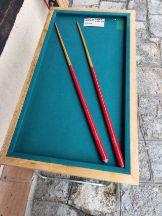 Mesa de billar plegable vintage años 50