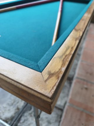 Mesa de billar plegable vintage años 50