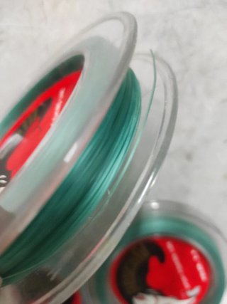 11 rollos de hilo de pescar de 100m y 0.7mm