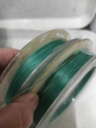 11 rollos de hilo de pescar de 100m y 0.7mm
