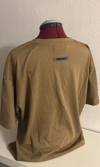 Camiseta Essentials Talla XL Marrón