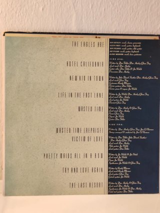Vinilo Eagles - Hotel California Edición 1982