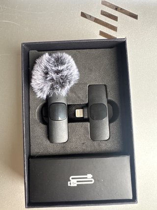 Micrófono Inalámbrico Lavalier para iPhone