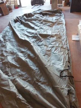 Copertura per roulotte