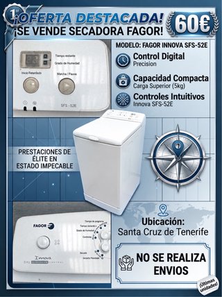 Secadora Fagor Innova SFS-52E