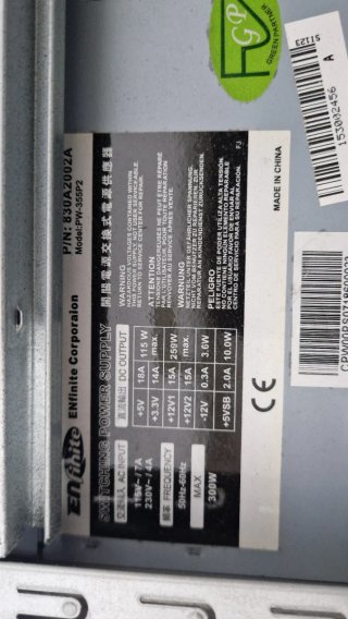 Torre PC BEEP placa base Giga GA-G31M-ES2L