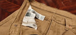 PANTALÓN LEVI'S 502, HOMBRE, COLOR ORO VIEJO, W32.