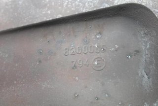 Renault 123595 llanta 8200065794 4504 2 vel satis