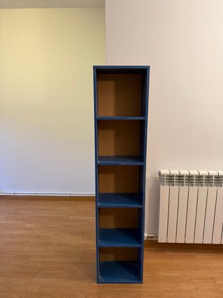 Estantería Alta Azul