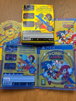 Sonic Mania Plus PS4 pal esp completo