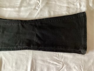 Pantalón vaquero Ichi mujer negro elástico Campana