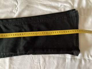 Pantalón vaquero Ichi mujer negro elástico Campana