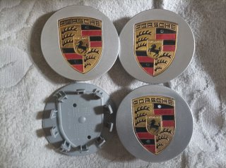 Tapabuje Porsche P-O 76mm centro rueda llanta logo