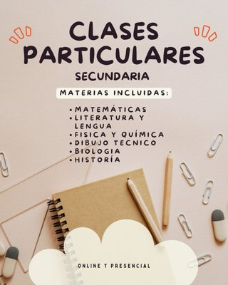 Clases particulares secundaria- ESO