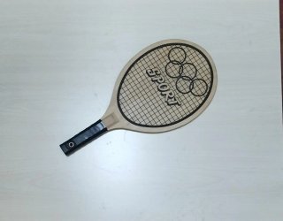 Raqueta de madera SPORT