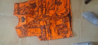 Chaleco de caza Gamo naranja