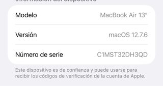MacBook Air 13” Plata - Piezas/Reparar