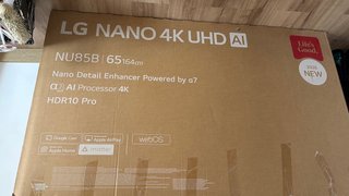 TV LG Nano 4K NU85B