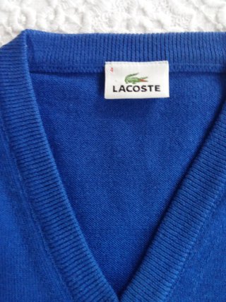 Jersey Lacoste Azul Hombre