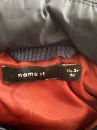 Chaleco Name It Talla 92 gorro extraible