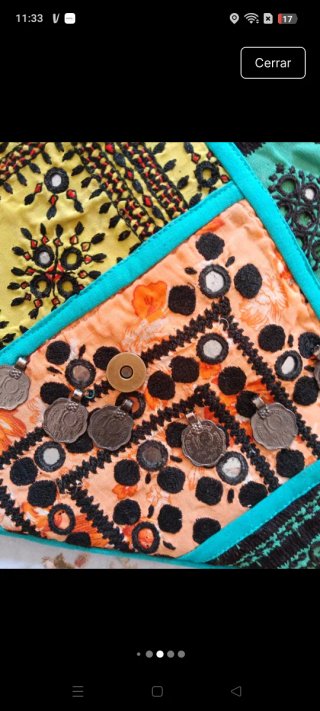 Bolso de Mano Estilo Boho