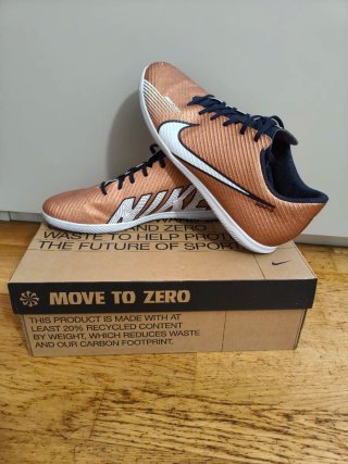 Zapatillas Nike Mercurial Oro/Blanco