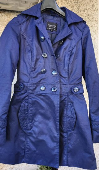 Trench Piazza Italia Blu