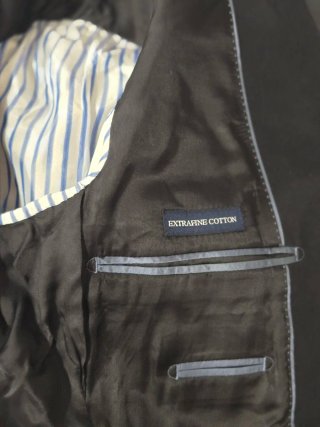 Americana Massimo Dutti Negra
