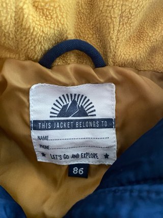 Chaqueta Impermeable Niño Talla 86