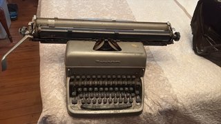 Máquina de escribir Remington antigua